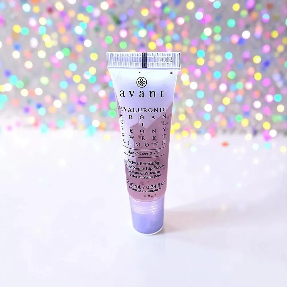 AVANT Velvet Perfecting Rose Sugar Lip Scrub Brand New Without Box 0.34 fl Oz